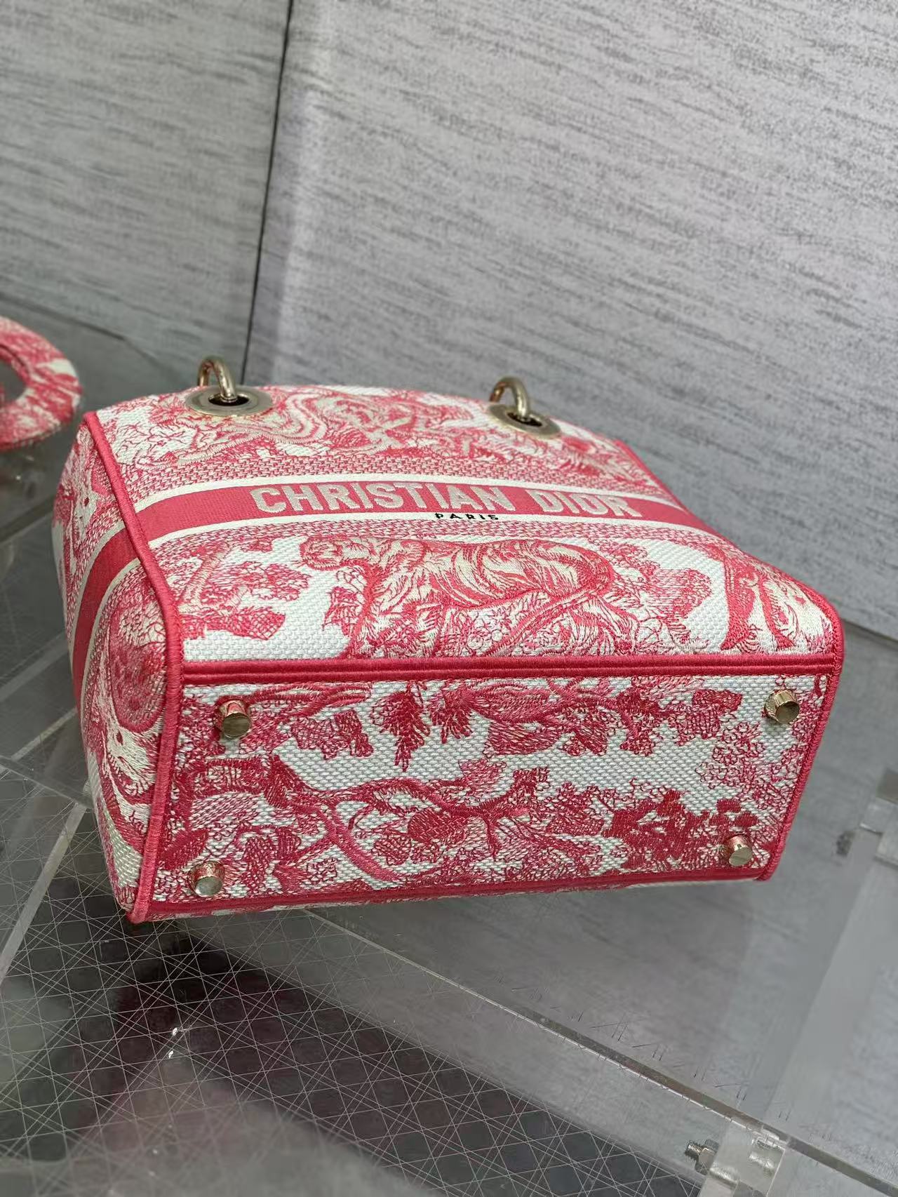 Dior Lady embroidered bag