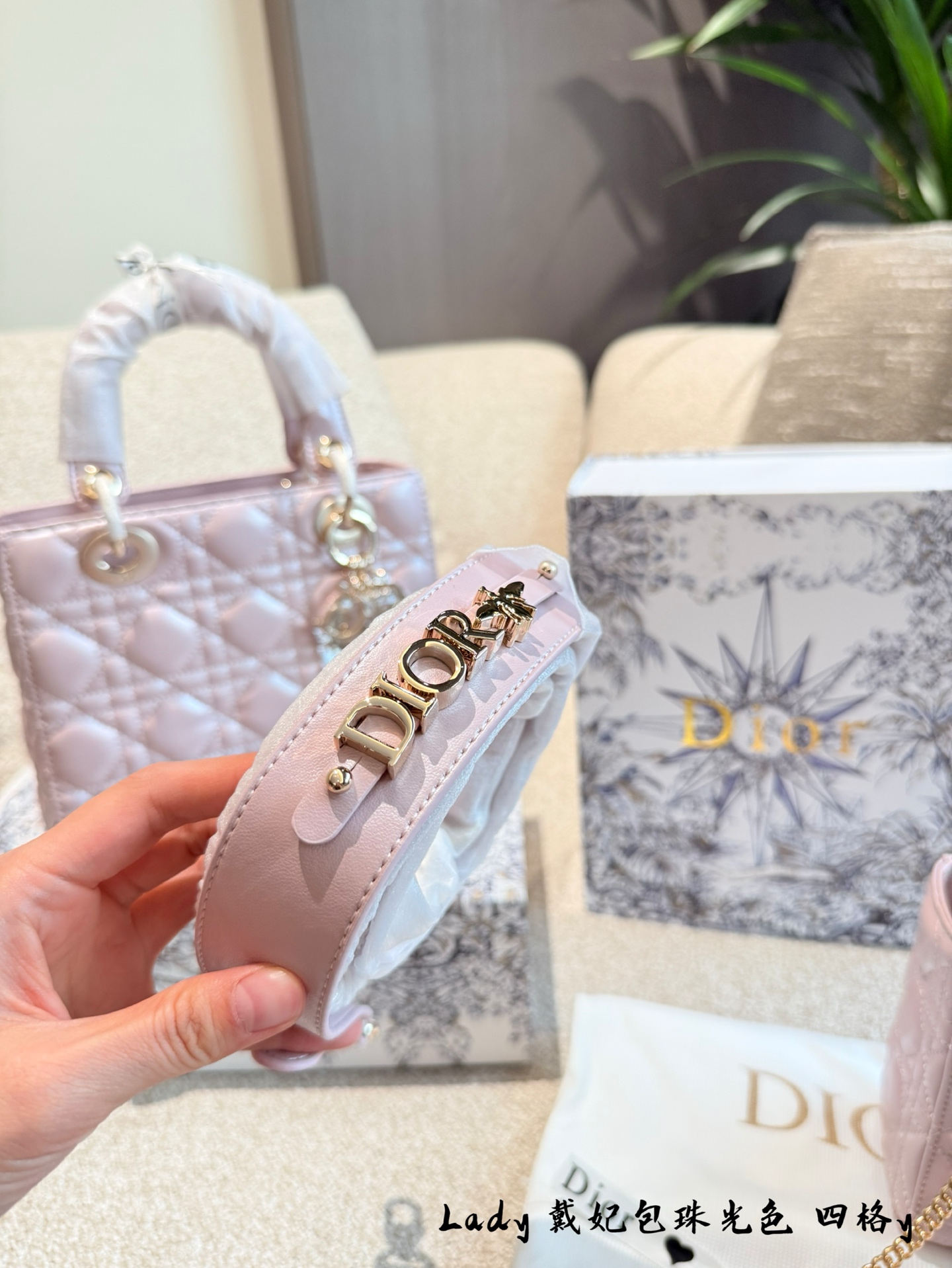 DIOR pearl Princess bag