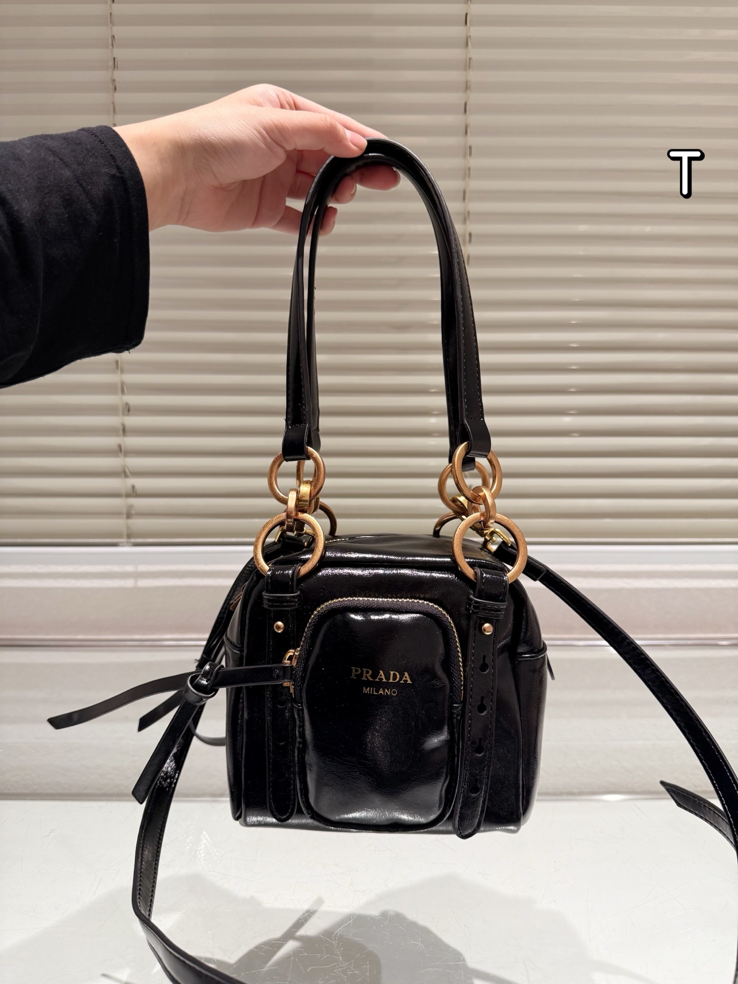 Prada Sof Lux cube handbag