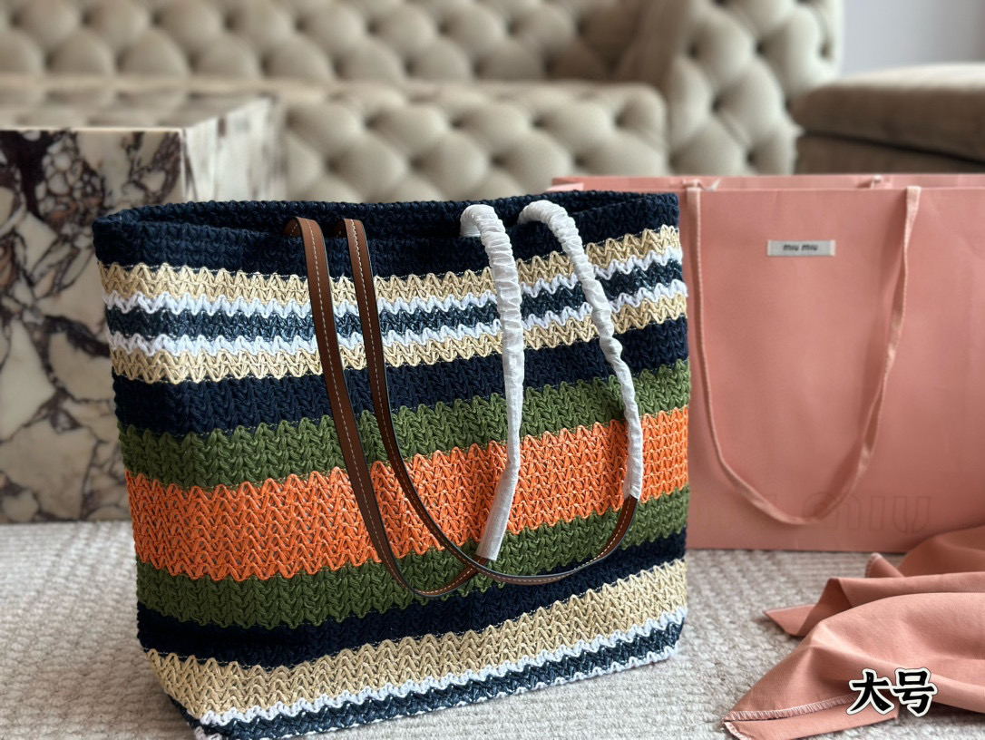 Miu Miu summer limited edition beach bag