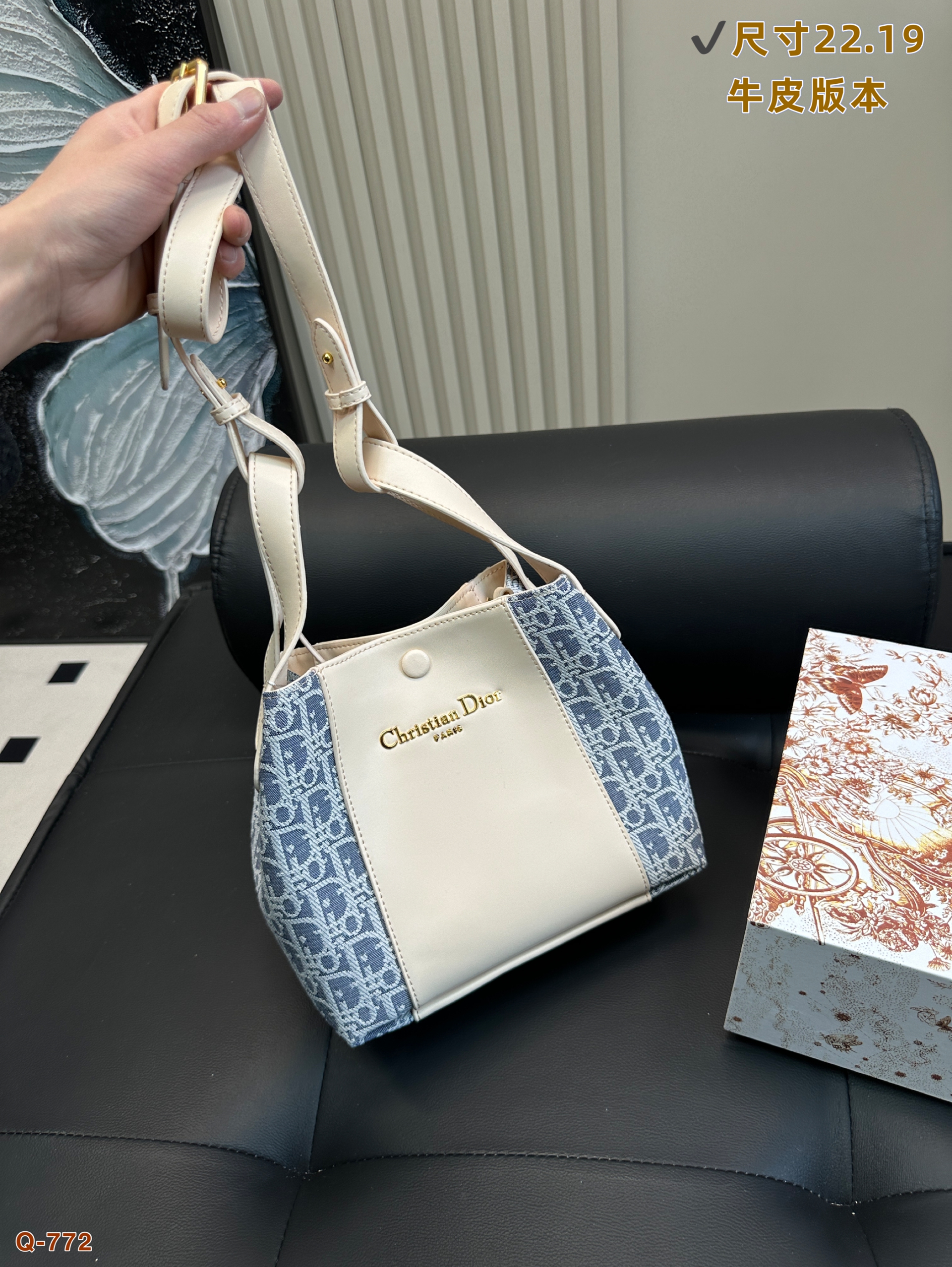 Dior Signature bucket bag