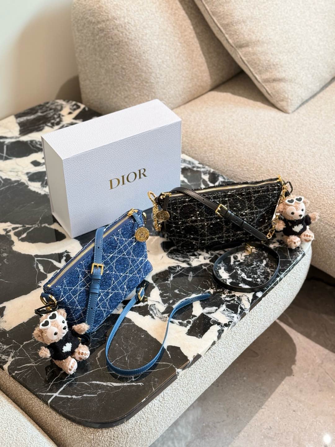 DIOR Hobo star chain handbag bag
