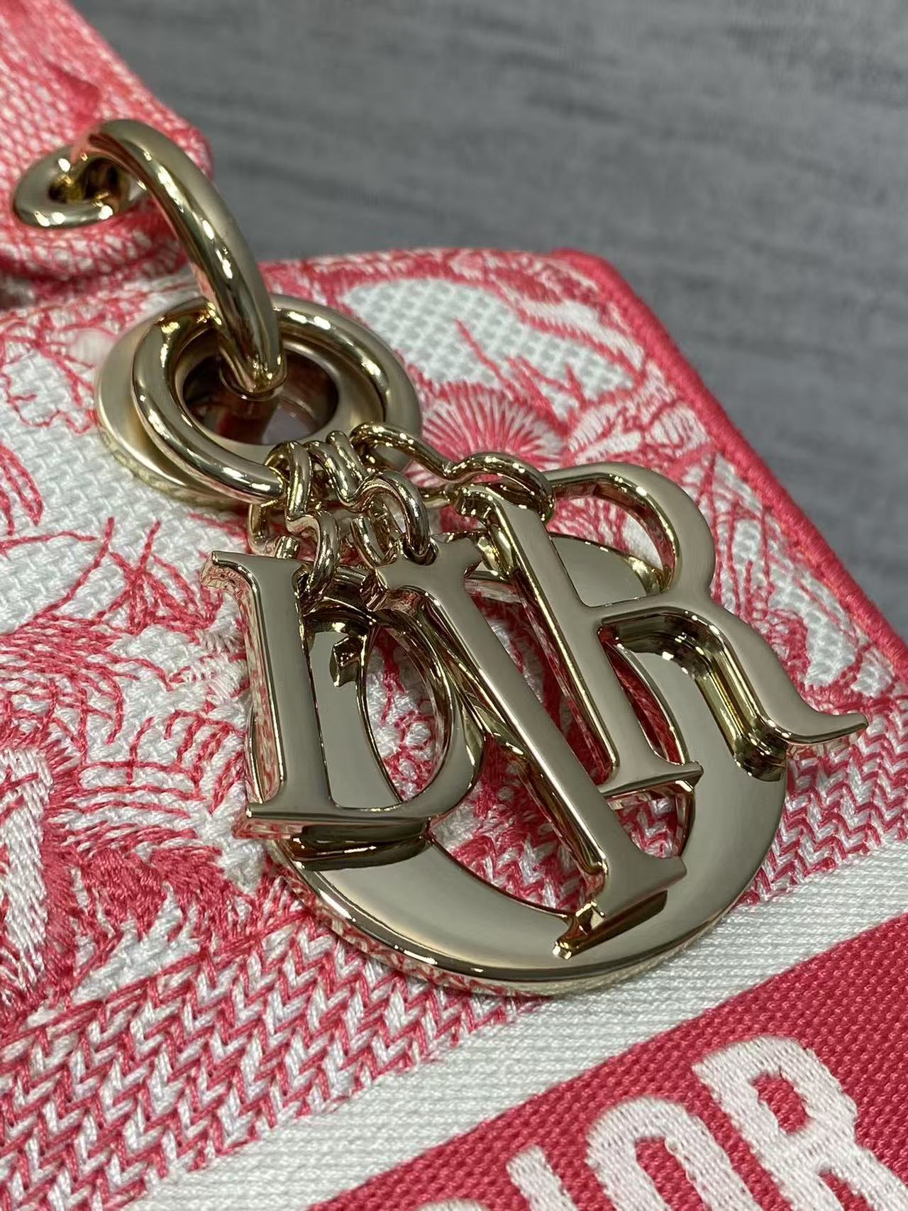 Dior Lady embroidered bag