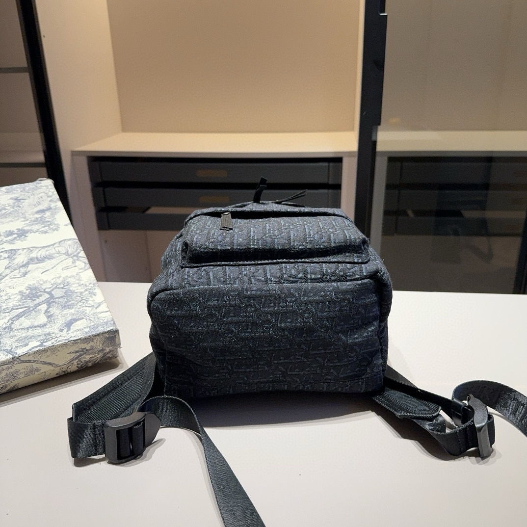 Dior embroidered backpack