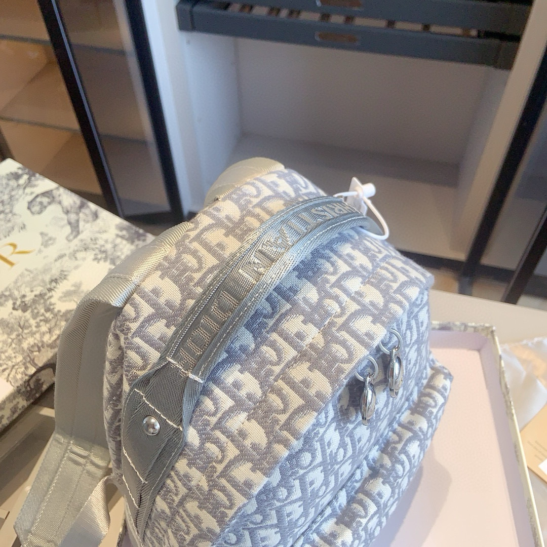 Dior embroidered backpack