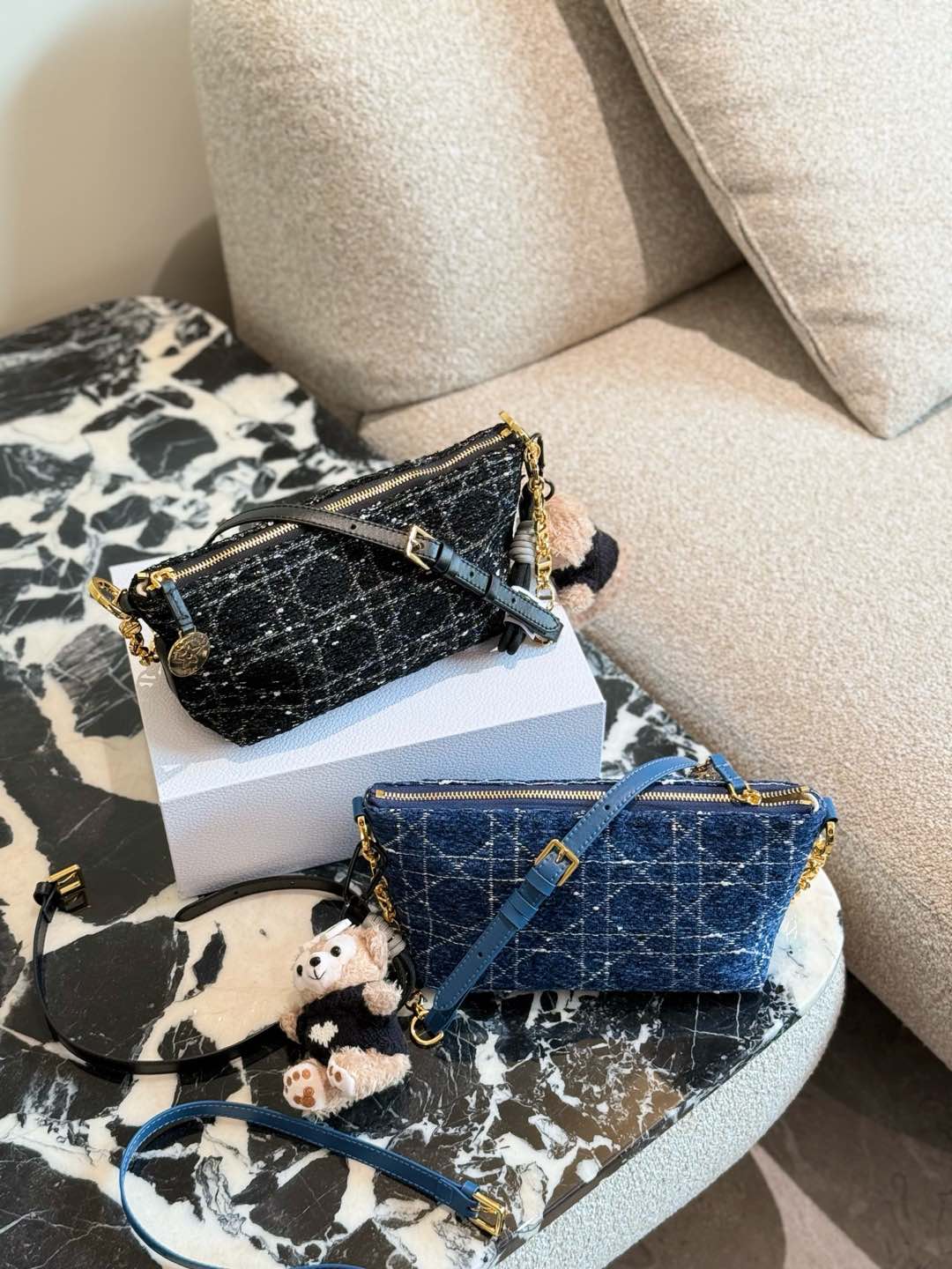 DIOR Hobo star chain handbag bag