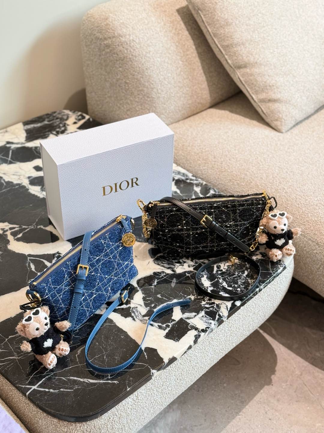 DIOR Hobo star chain handbag bag