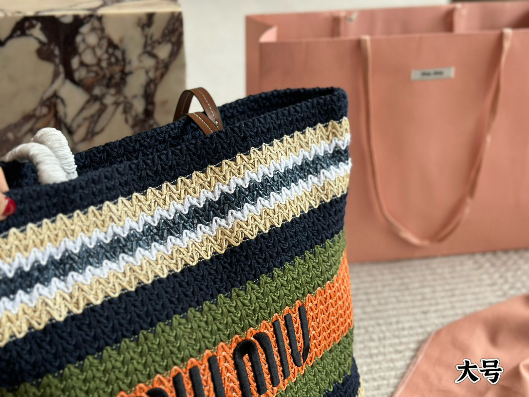 Miu Miu summer limited edition beach bag