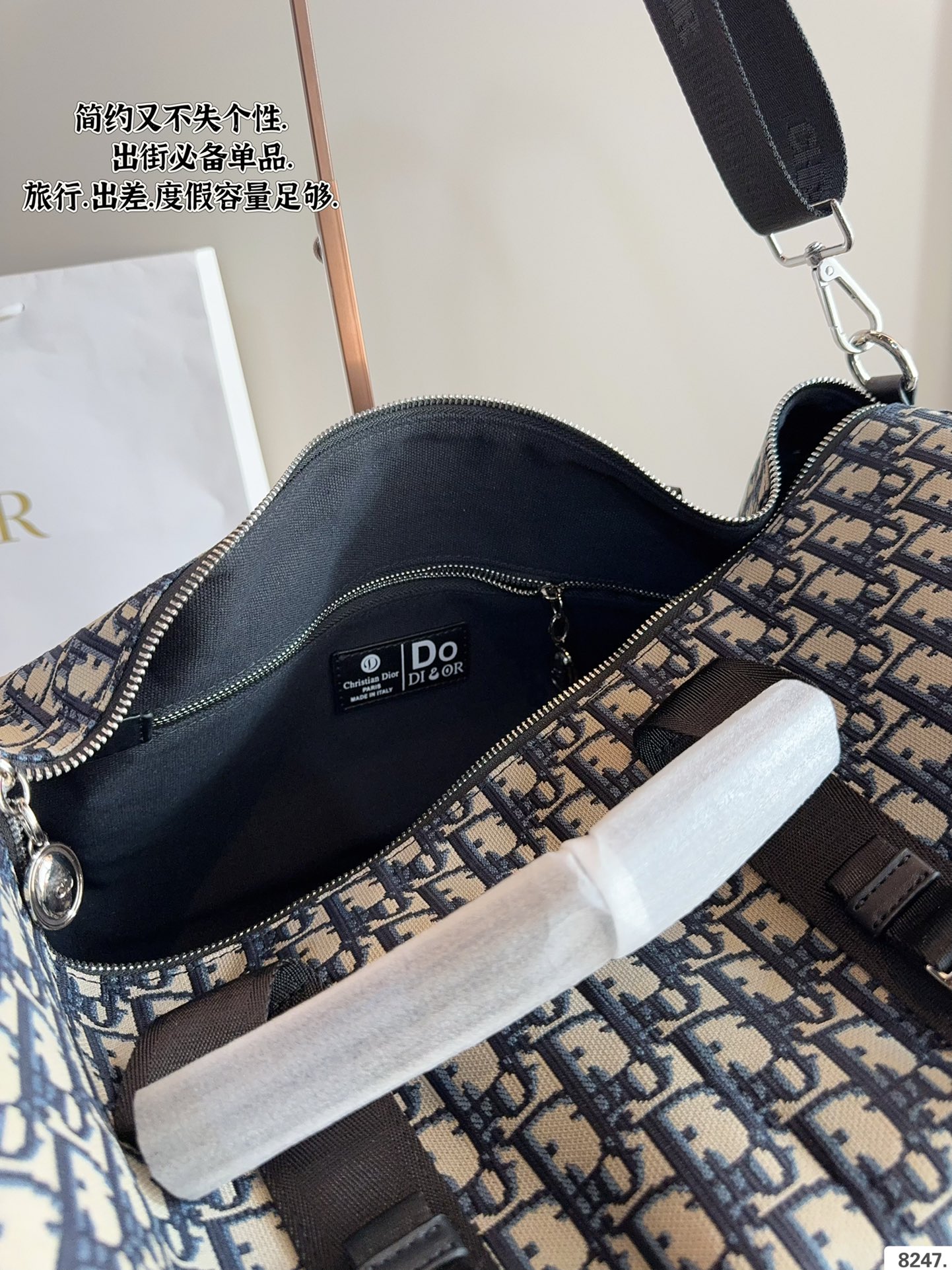 DIOR travel bag