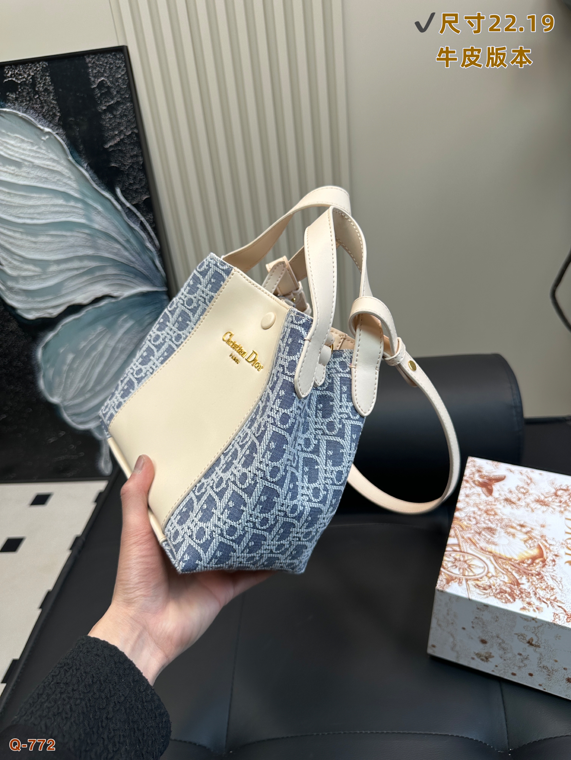Dior Signature bucket bag