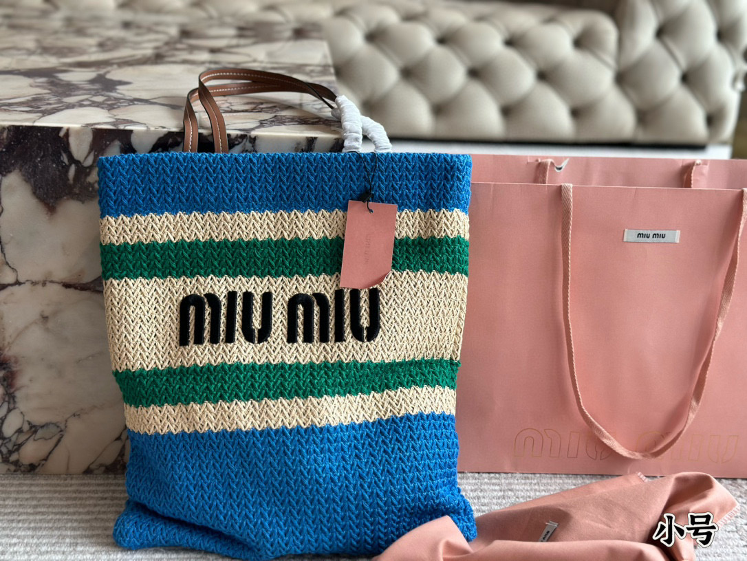 Miu Miu summer limited edition beach bag