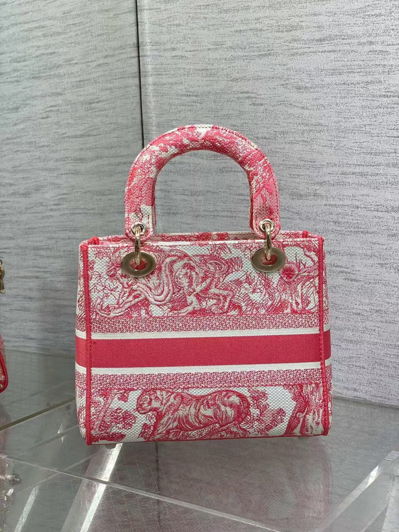 Dior Lady embroidered bag