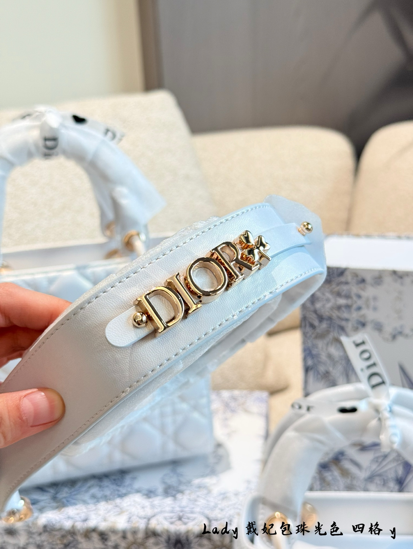 DIOR pearl Princess bag