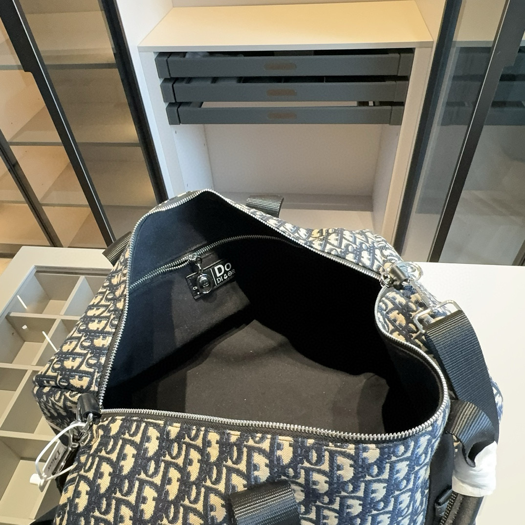 Dior monogram travel bag