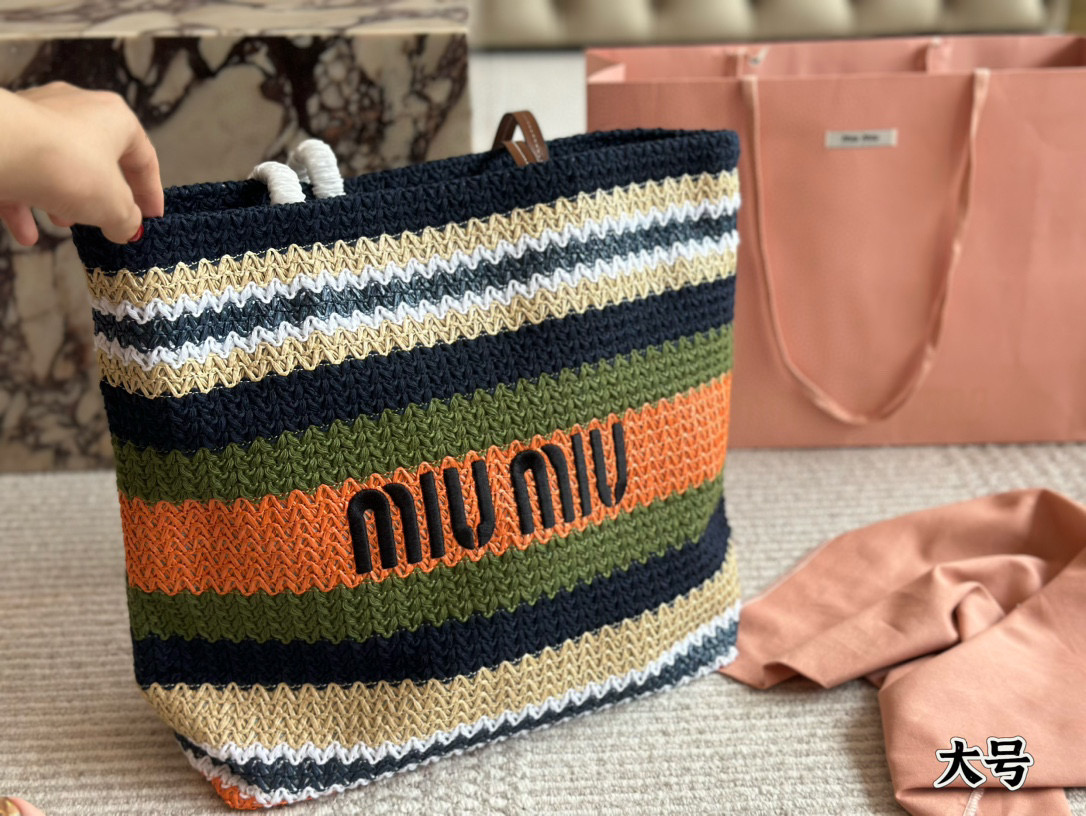 Miu Miu summer limited edition beach bag