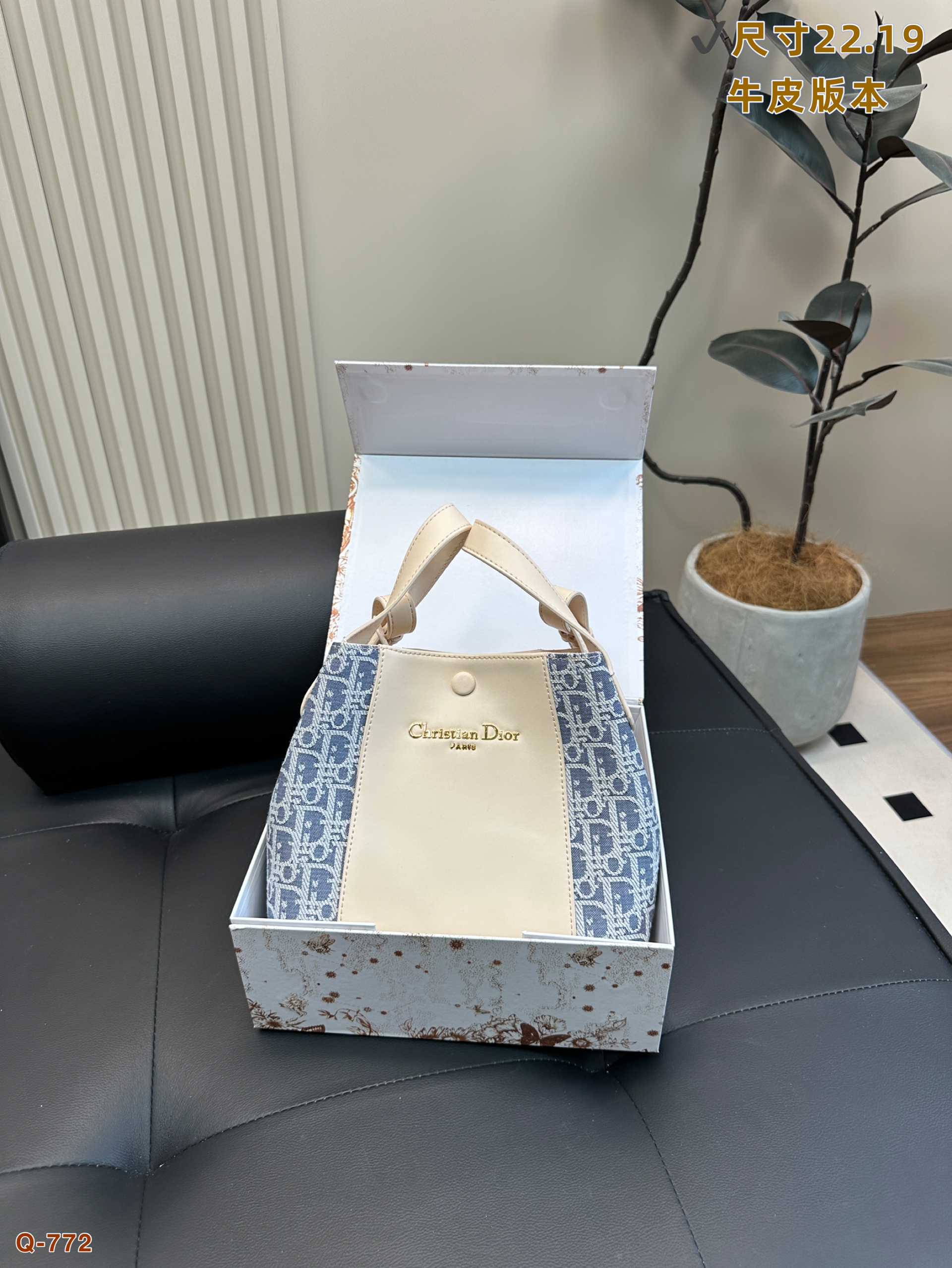 Dior Signature bucket bag