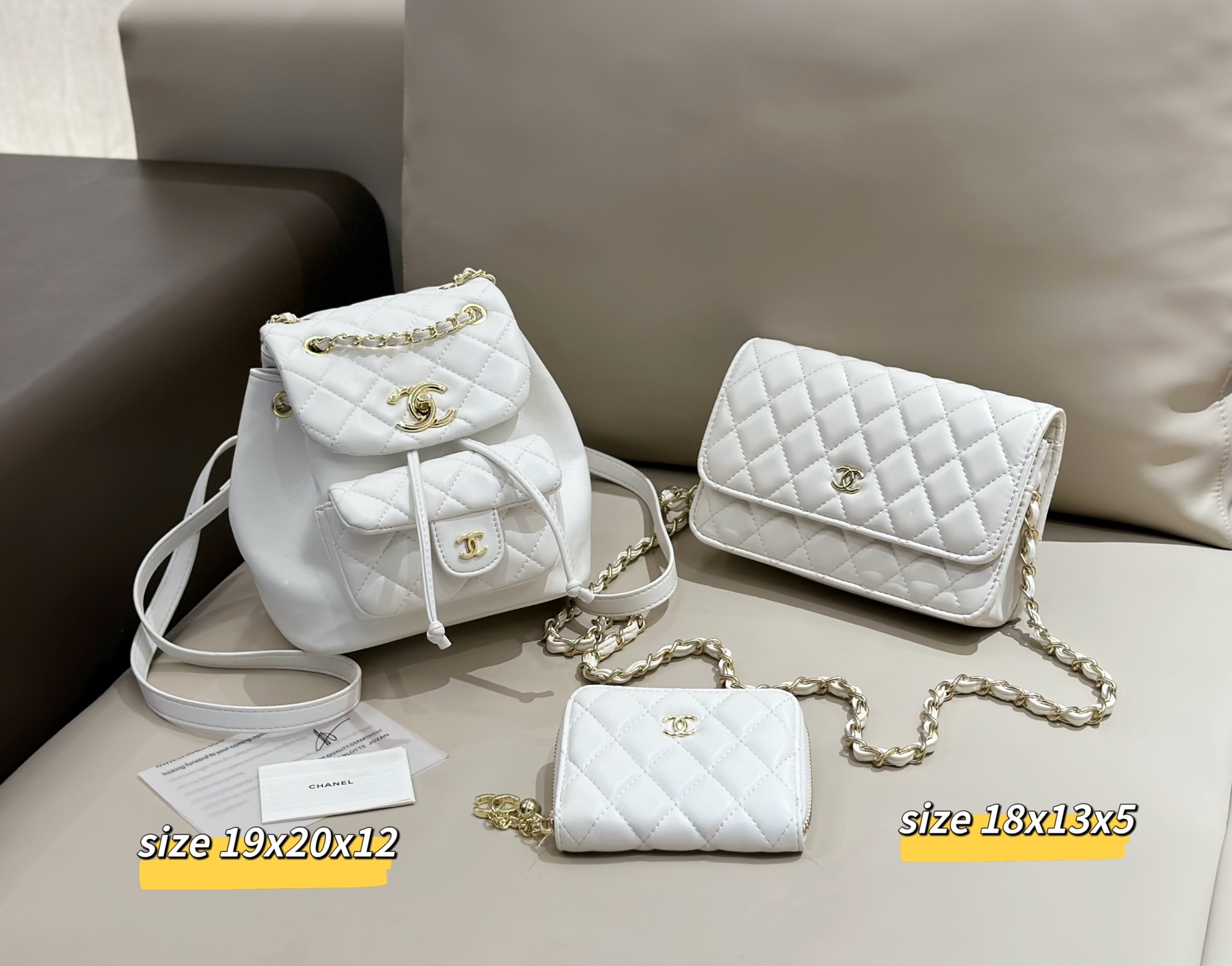 DIOR duma three-piece set