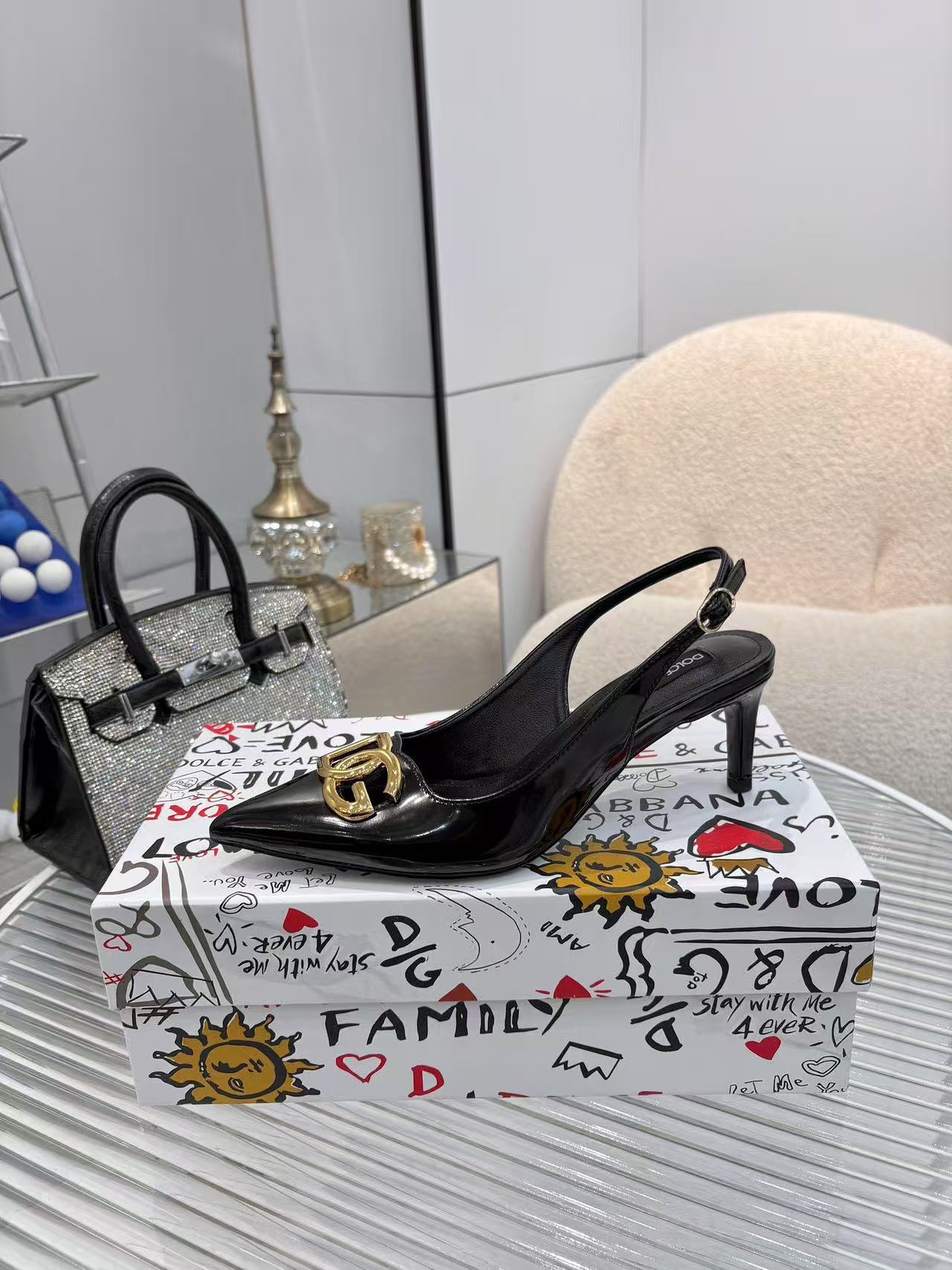 Dolce & Gabbana pointed high heels