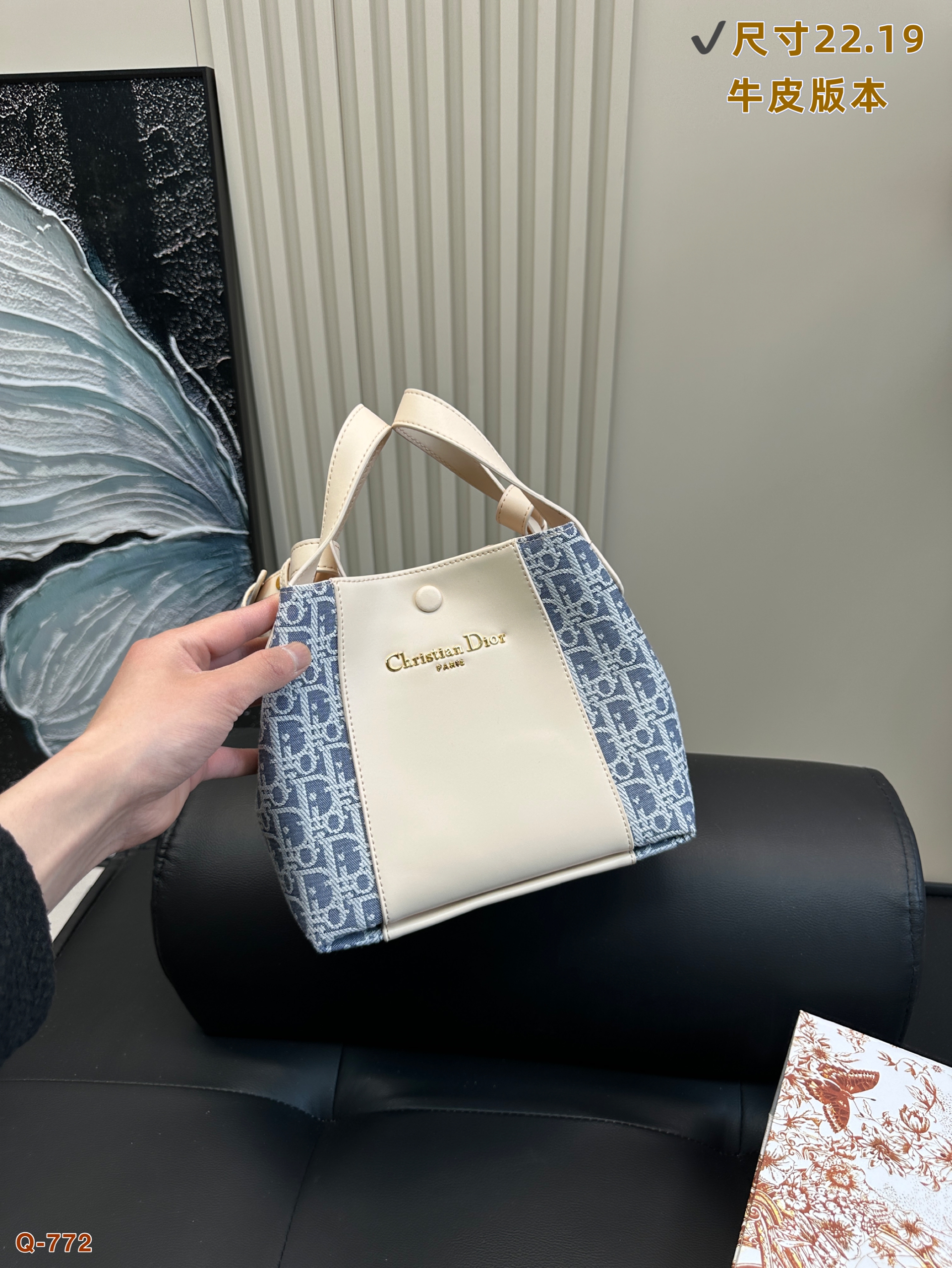 Dior Signature bucket bag