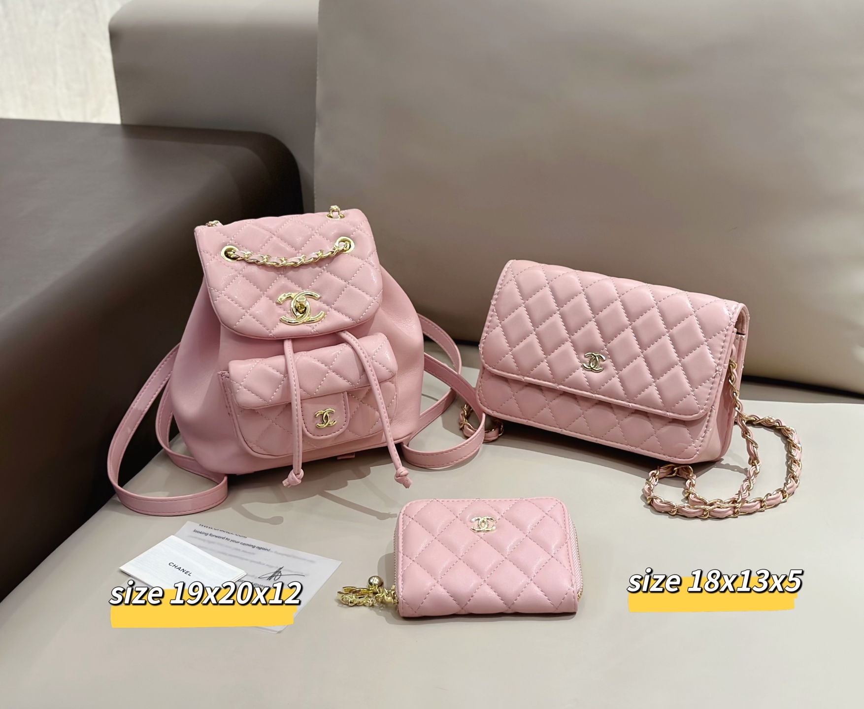 DIOR duma three-piece set