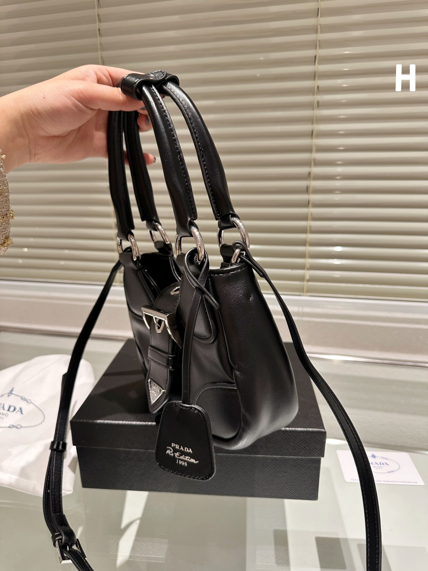Prada moon bag