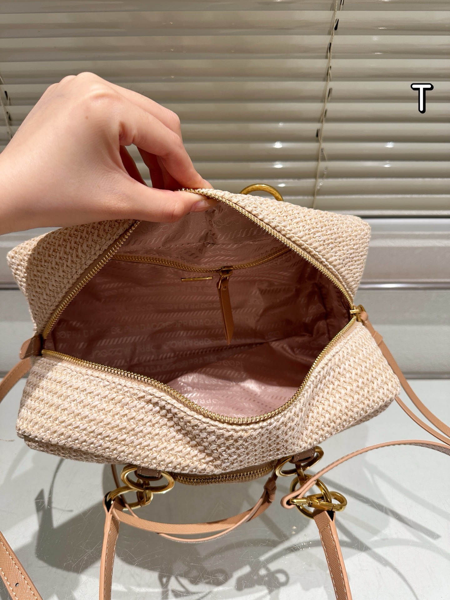 Prada Sof Lux cube handbag