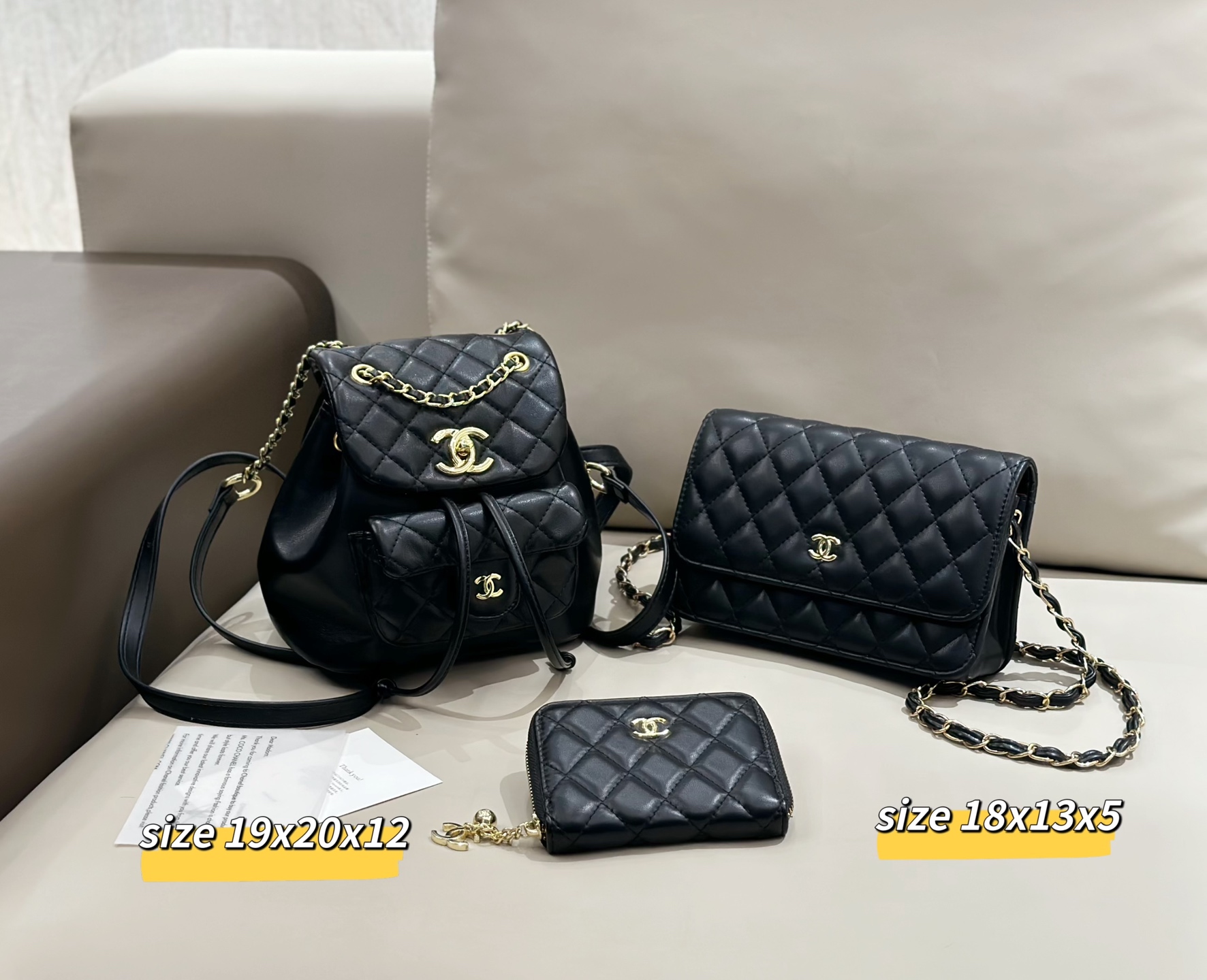 DIOR duma three-piece set