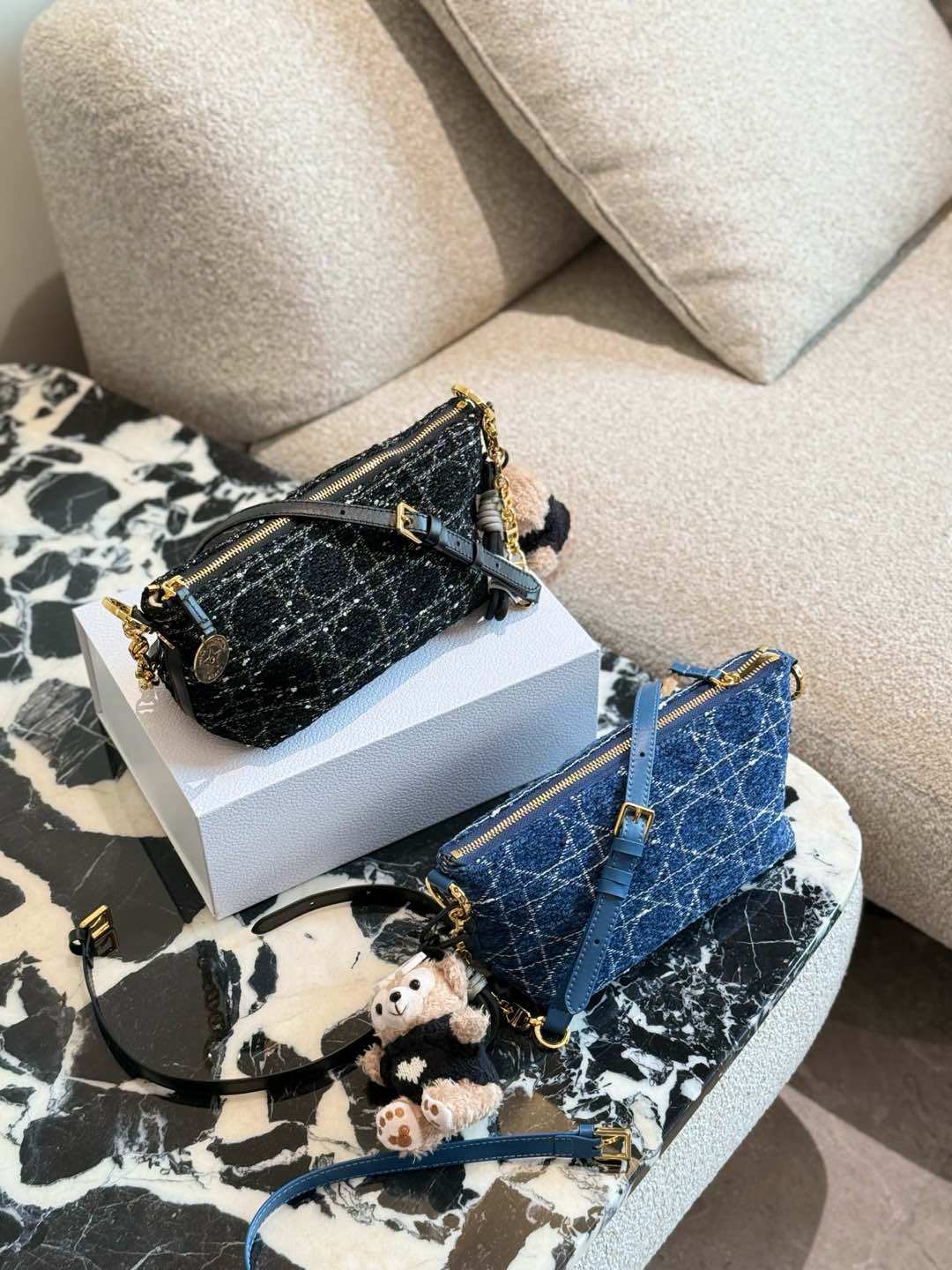 DIOR Hobo star chain handbag bag