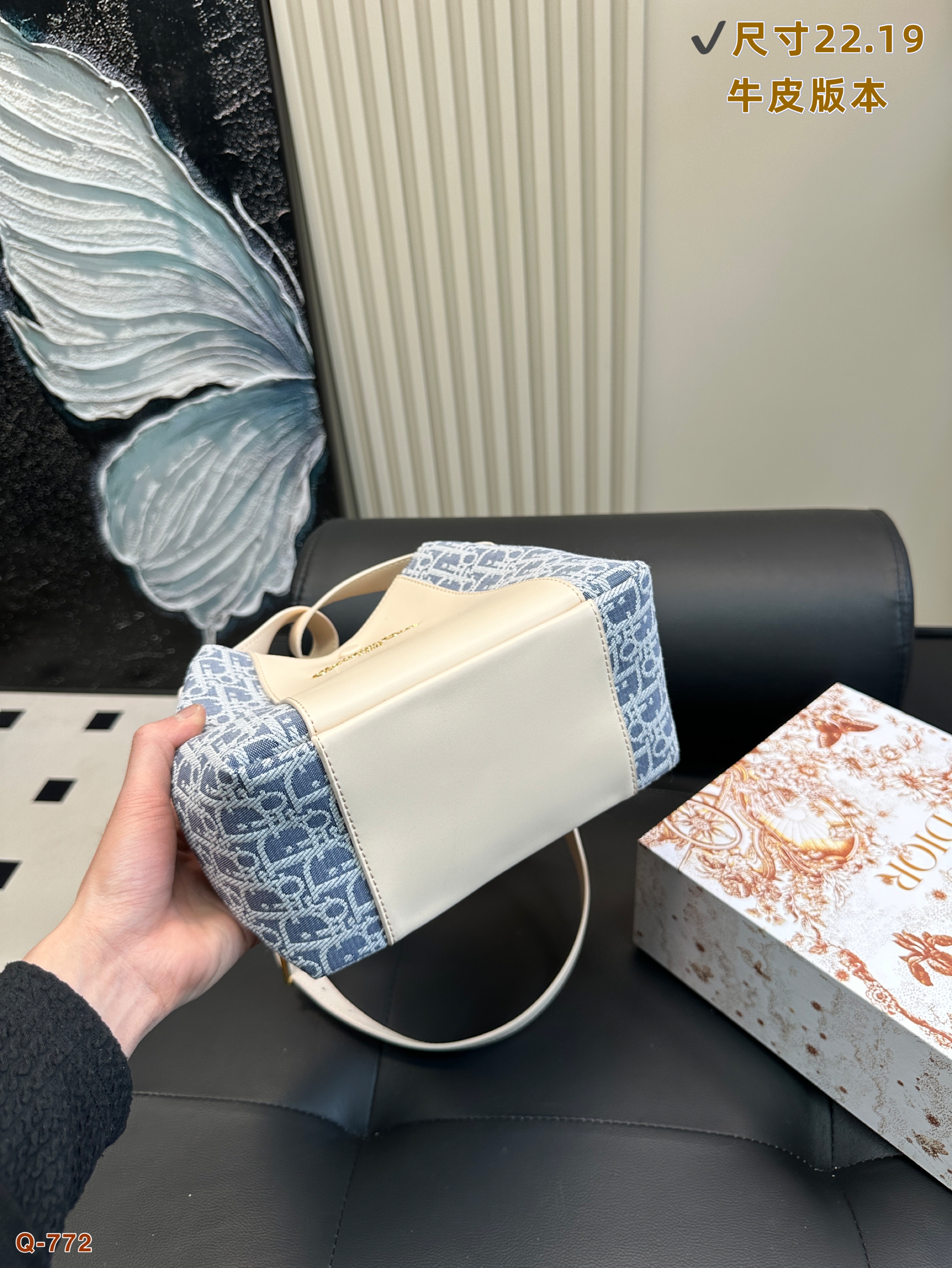 Dior Signature bucket bag