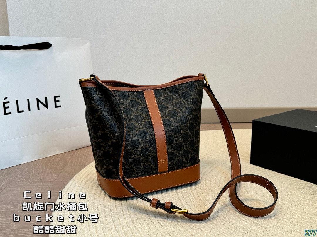 Celine Triumph bucket bag