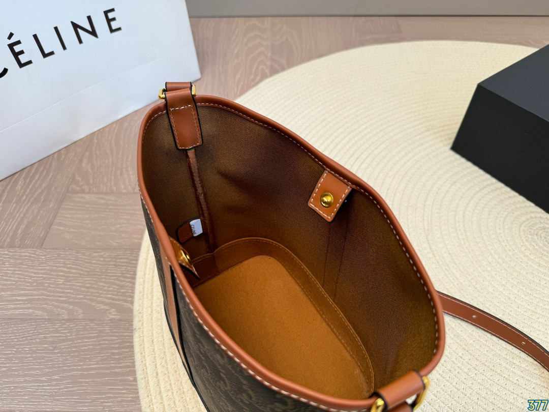 Celine Triumph bucket bag