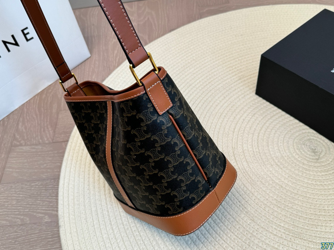 Celine Triumph bucket bag
