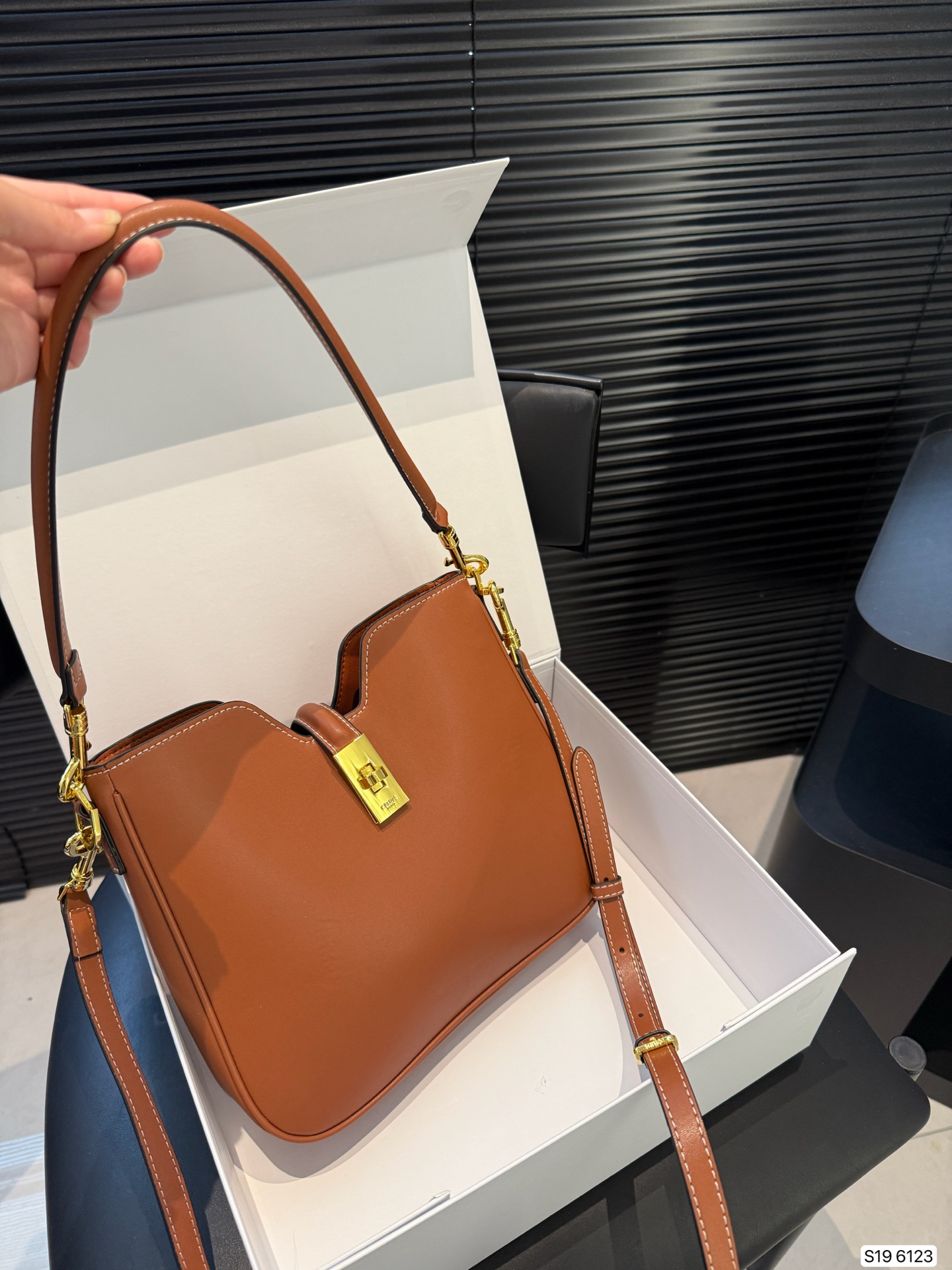 Celine bucket bag retro art