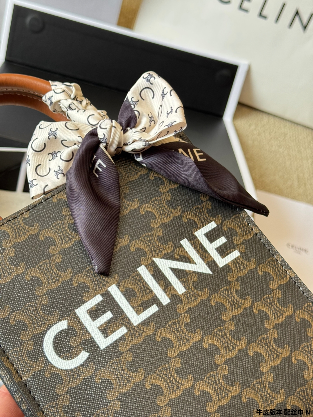 Celine presbyopic vertical tote bag