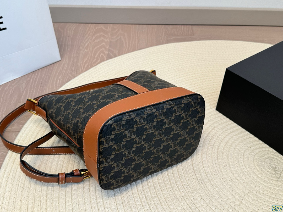 Celine Triumph bucket bag