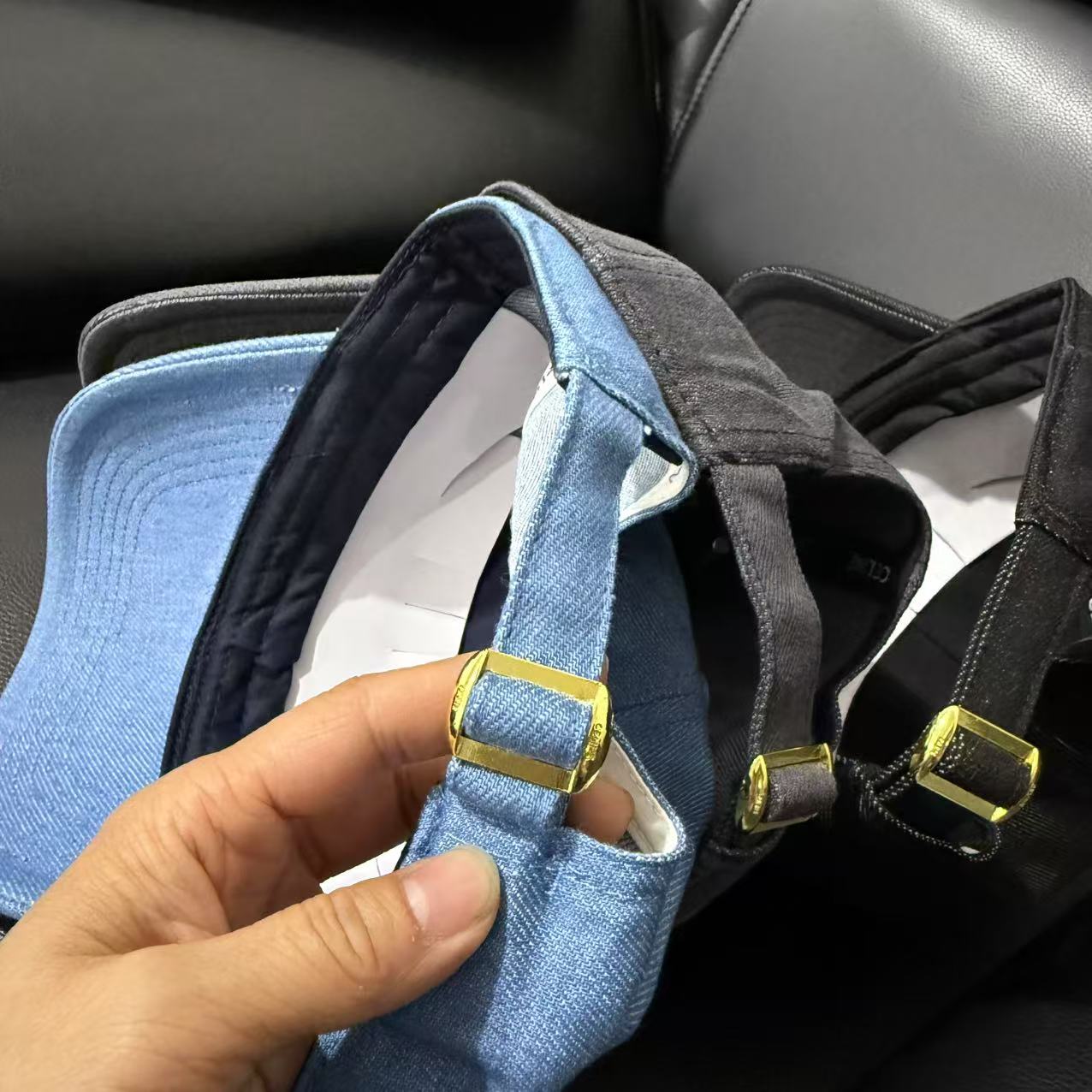 Celine high-end denim baseball cap