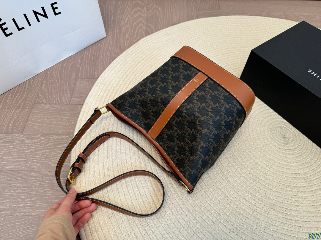 Celine Triumph bucket bag