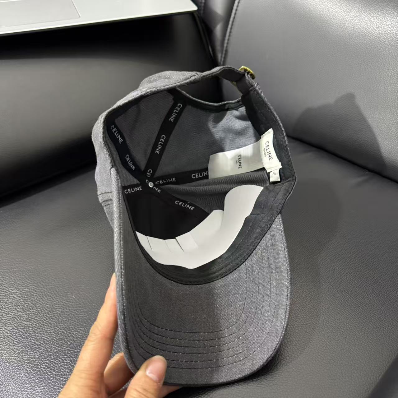 Celine high-end denim baseball cap