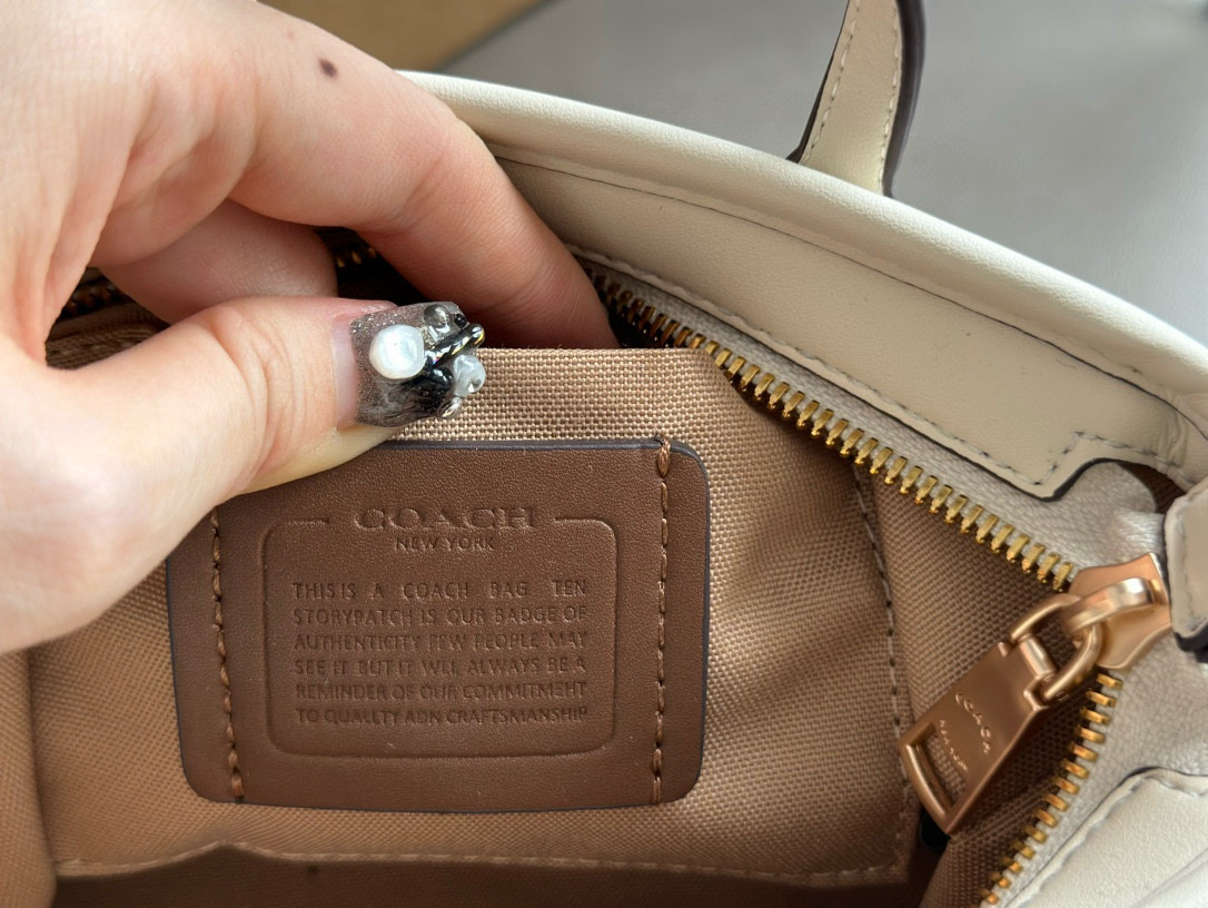 COACH City mini tote bag with box