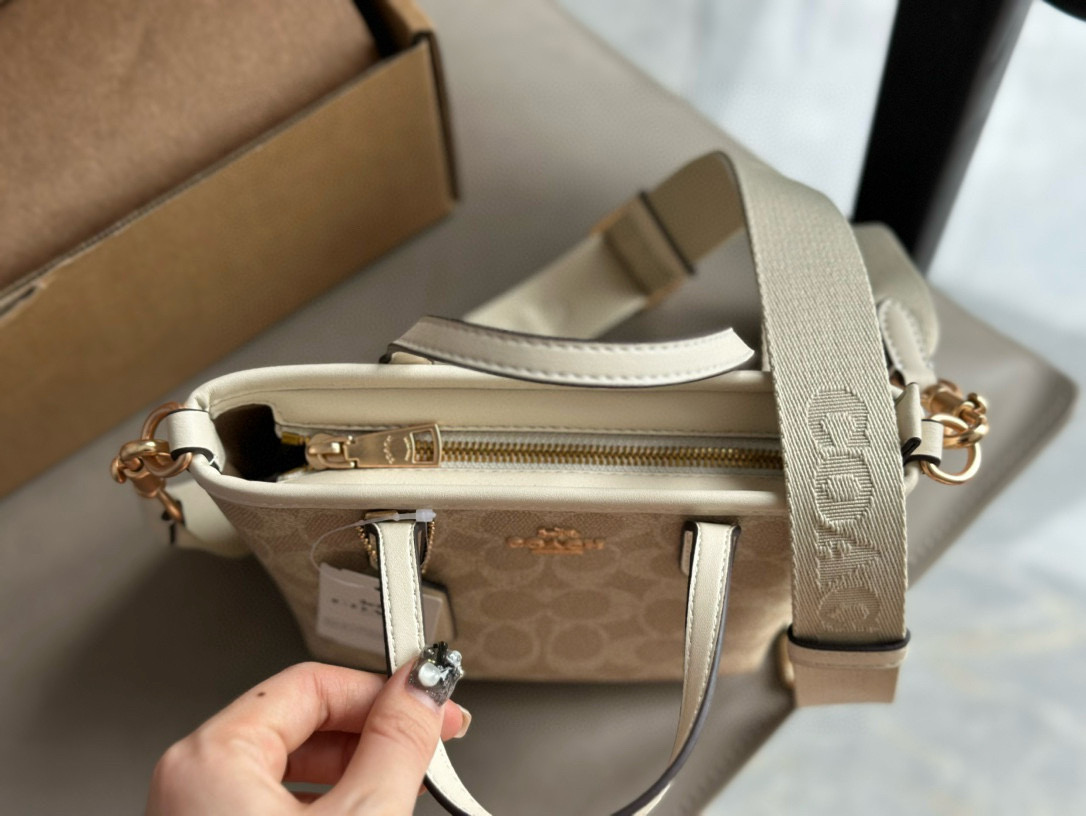 COACH City mini tote bag with box