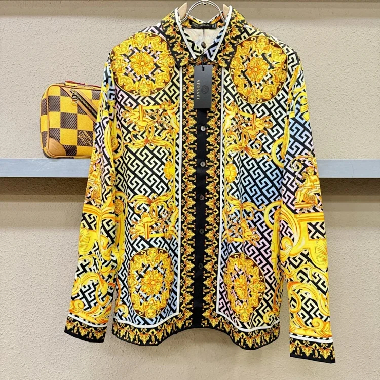 Versace 2025 new silk shirt