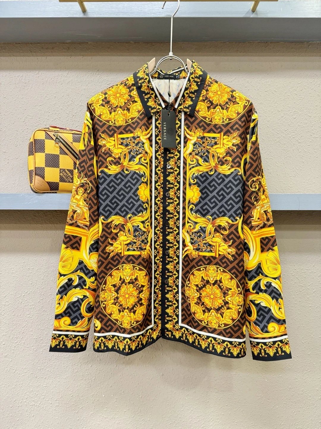 Versace 2025 new silk shirt