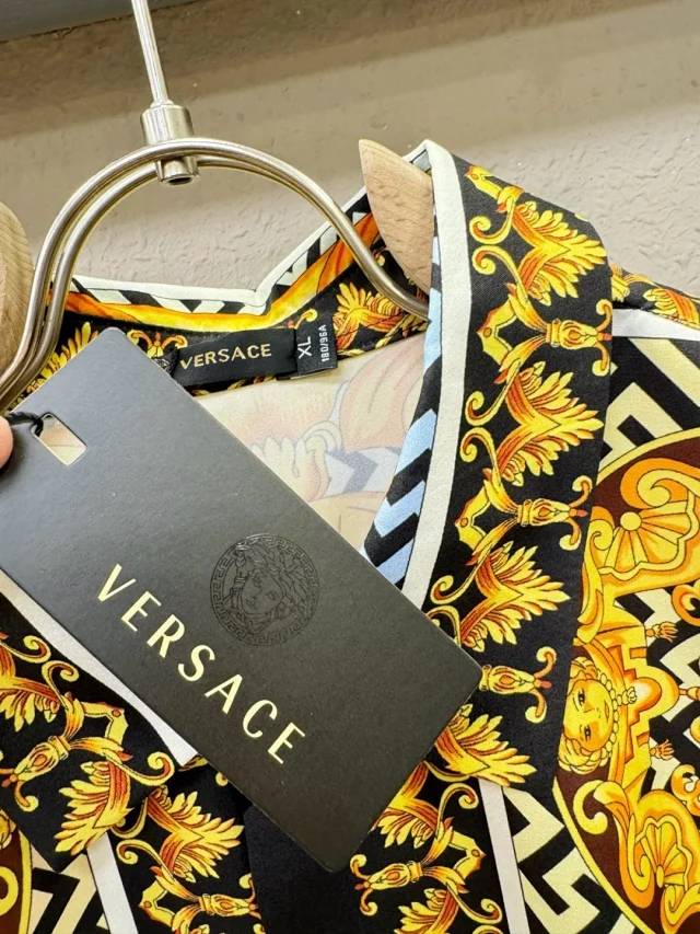 Versace 2025 new silk shirt