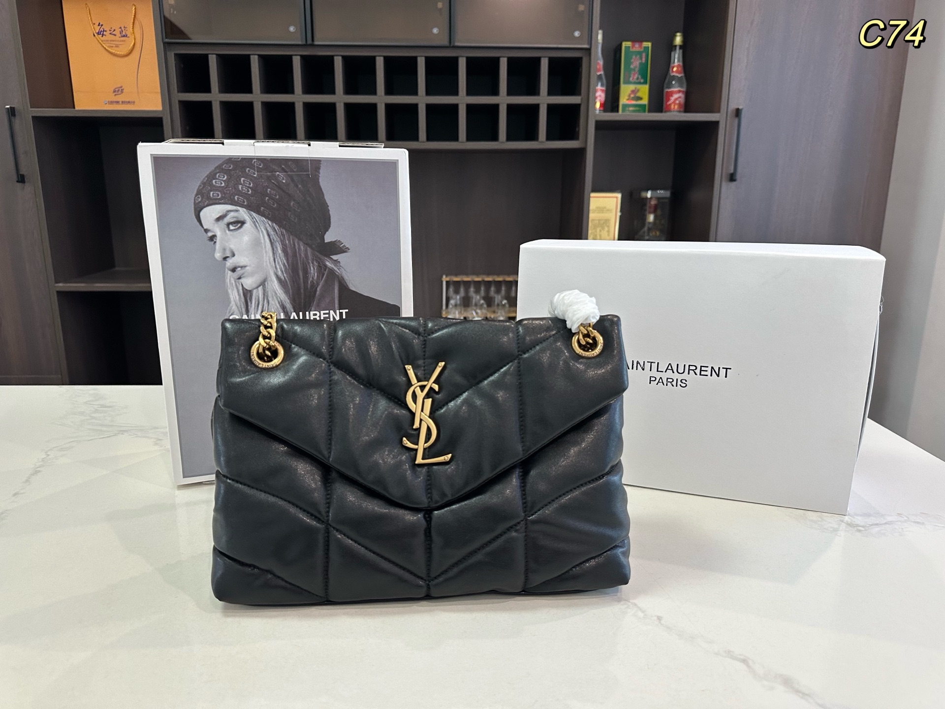 YSL Saint Laurent Women's PUFFER Cloud Bag