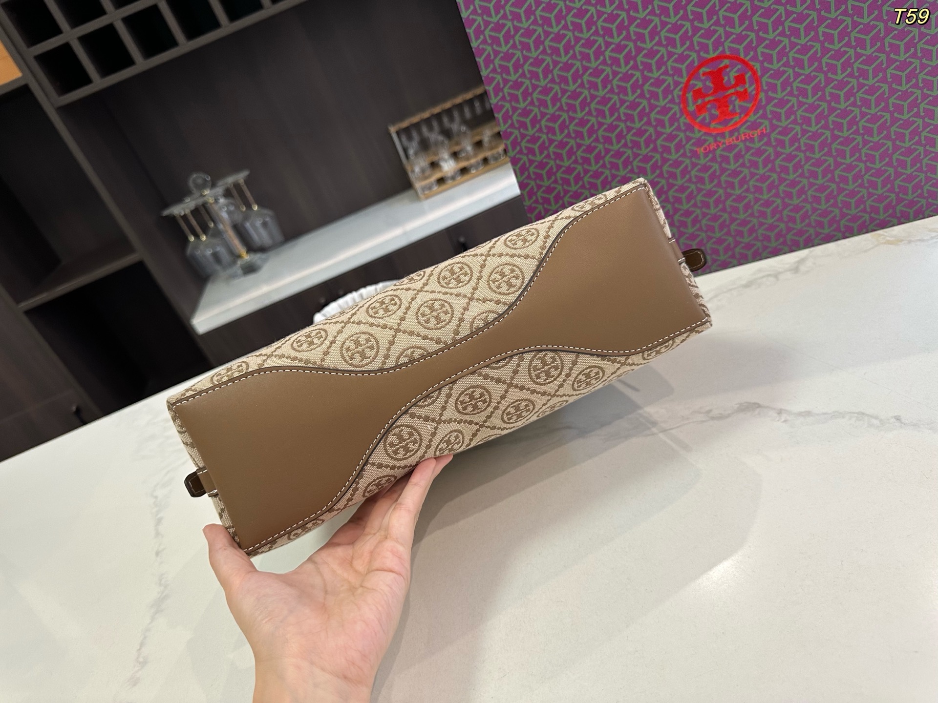 Tory Burch TB hobo croissant bag