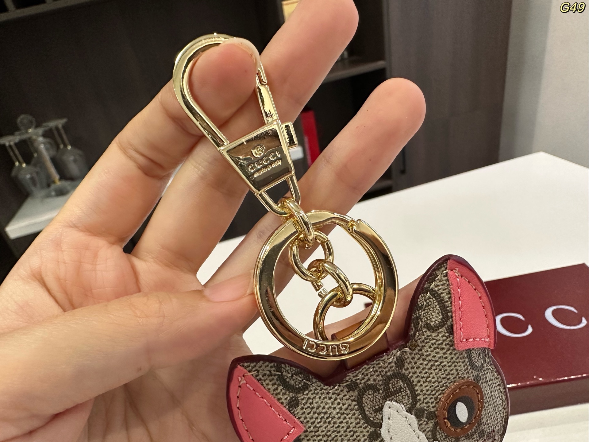 Gucci keychain