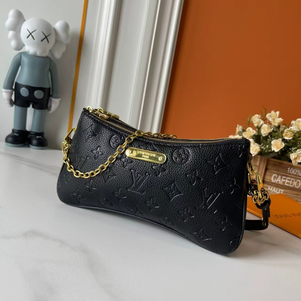 LV Pochette Monogram Denim bag