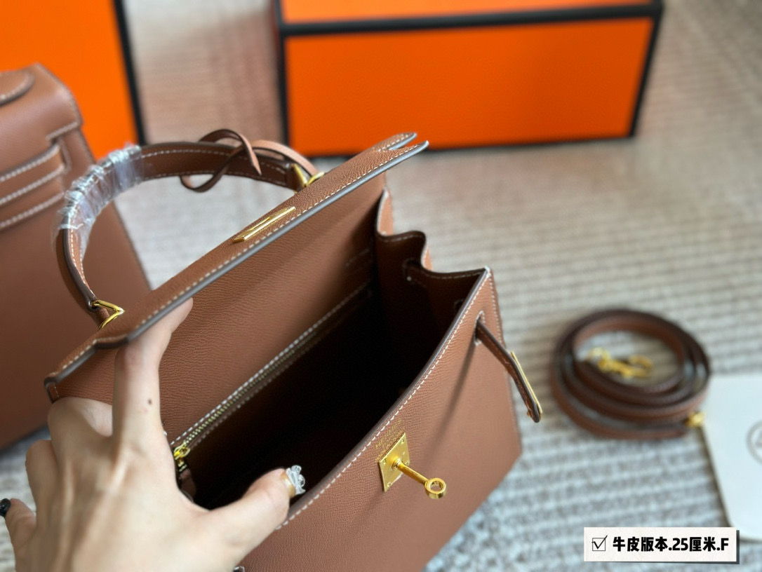 Hermes kelly constance epsom shoulder crossbody handbag