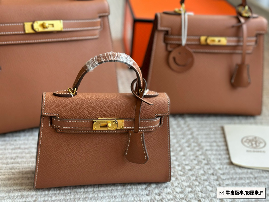 Hermes kelly constance epsom shoulder crossbody handbag