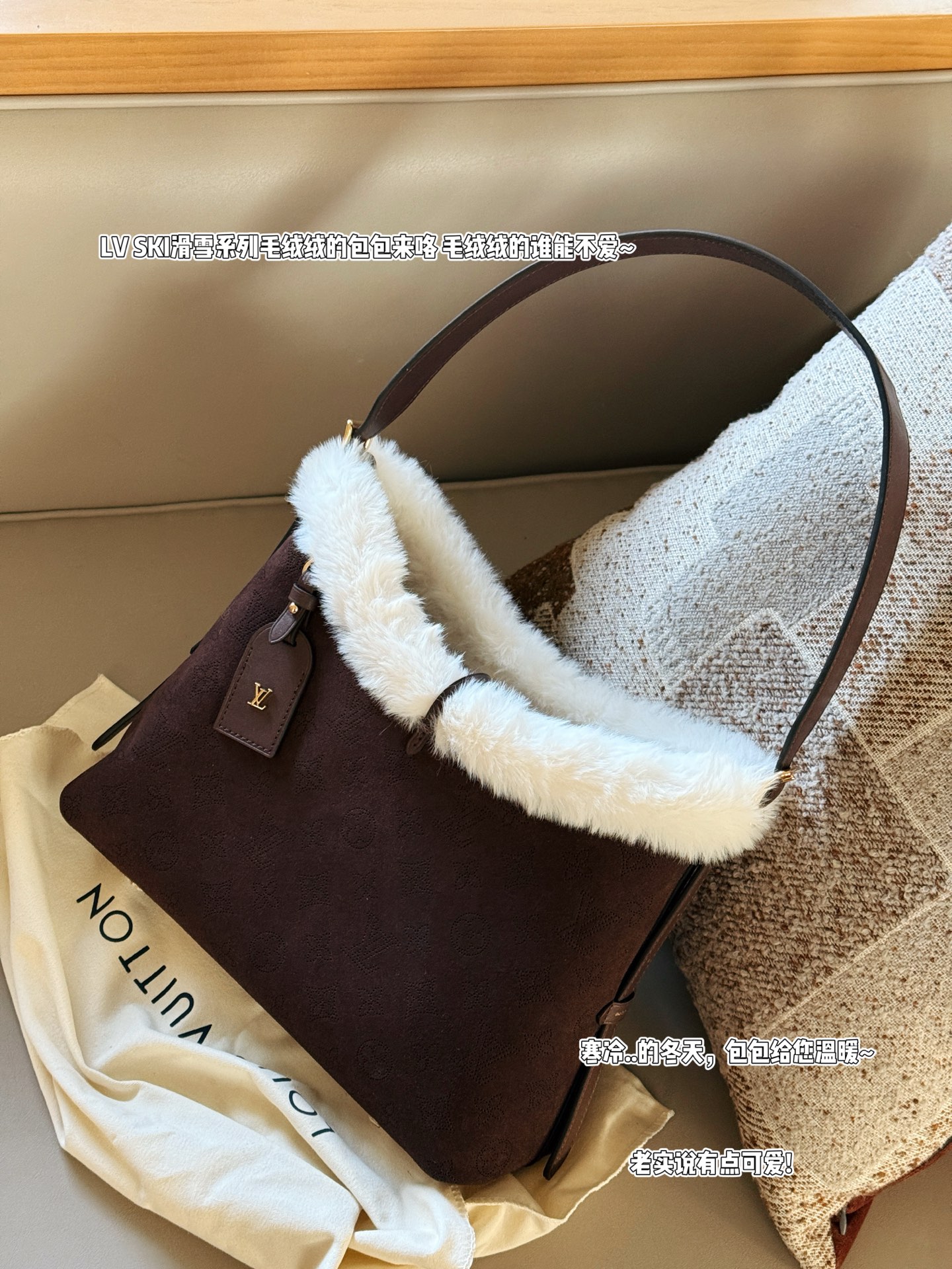 LV CARRYALL BAG —— SK Skiing Collection